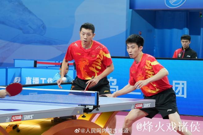乒乓球男团半决赛：上海战胜黑龙江晋级决赛