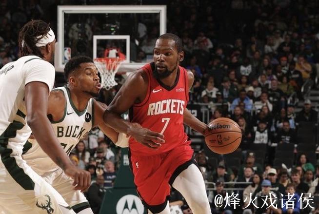 火箭七人得分上双狂胜灰熊 字母哥空砍38分雄鹿不敌公牛